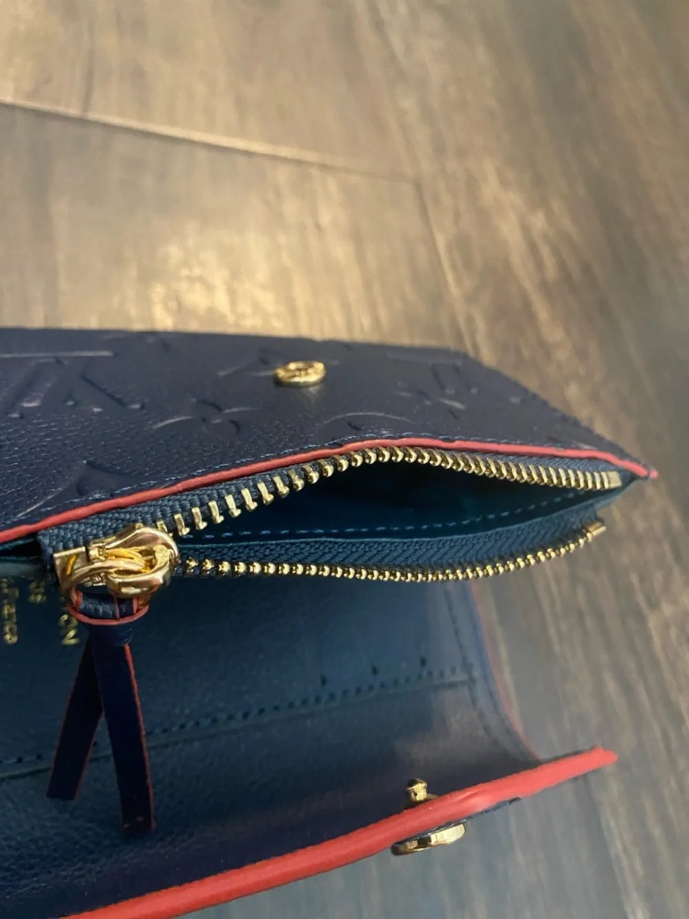 Louis Vuitton TriFold Wallet Monogram Empreinte Portefeuille Victorine M41938 - Picture 5 of 12